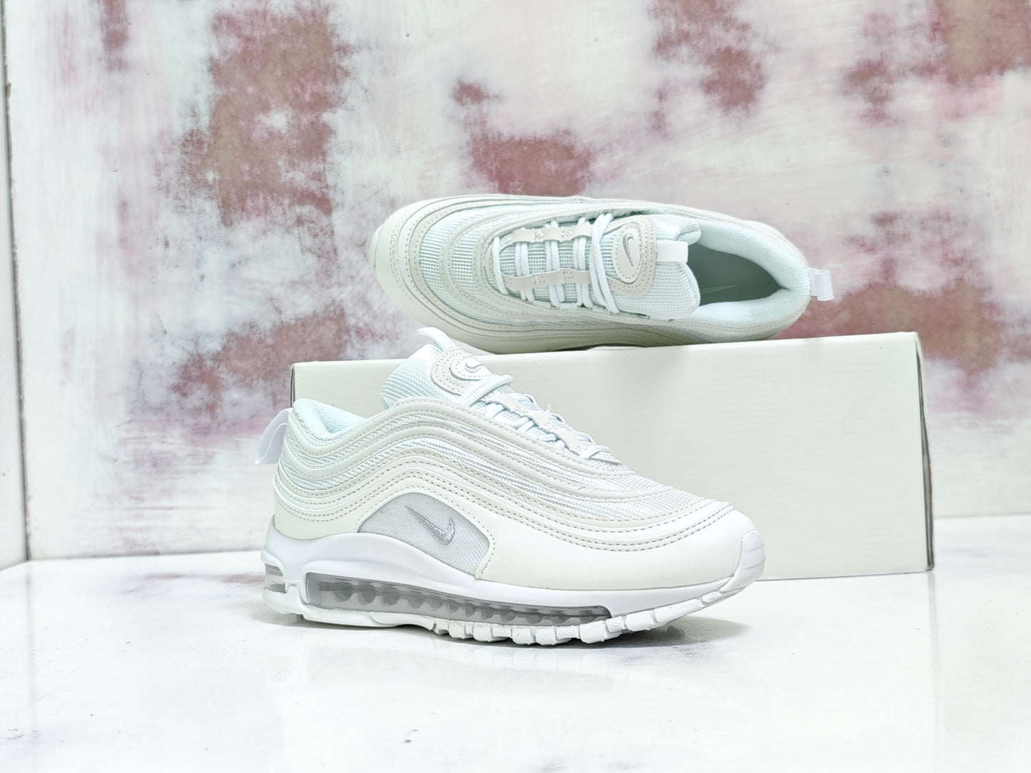NIKE AIRMAX 97 TRIPLE WHITE