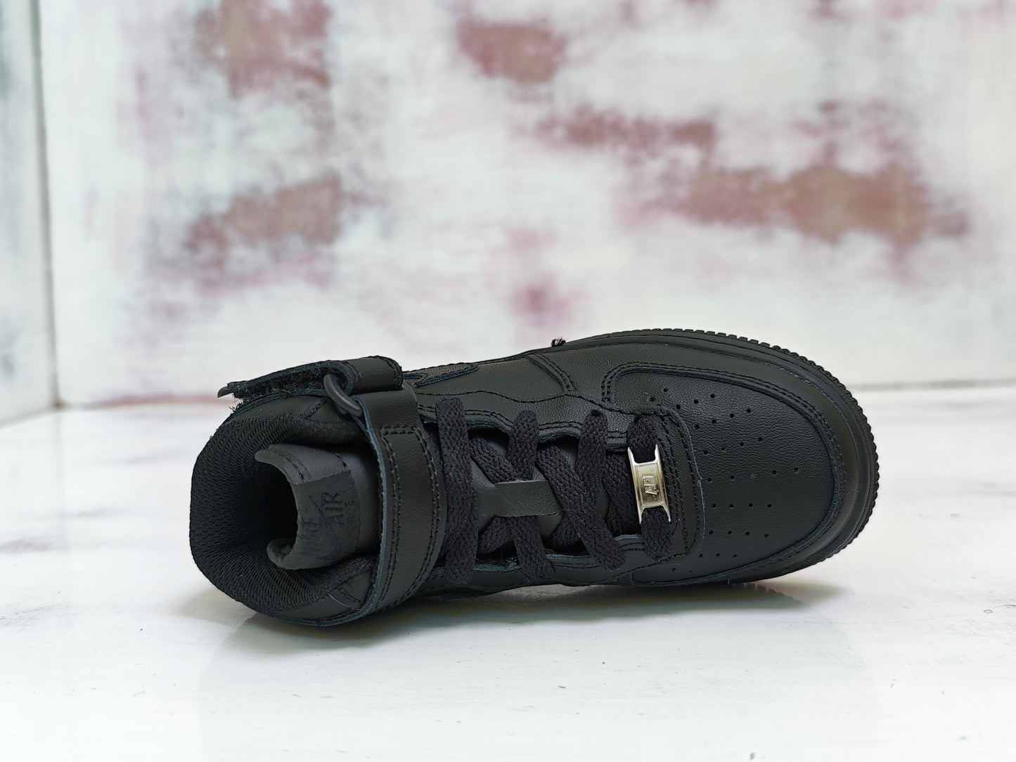 NK FORCE MID BLACK KIDS