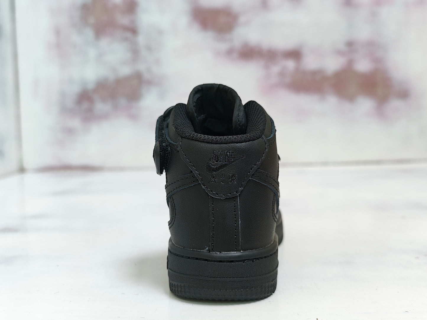 NK FORCE MID BLACK KIDS