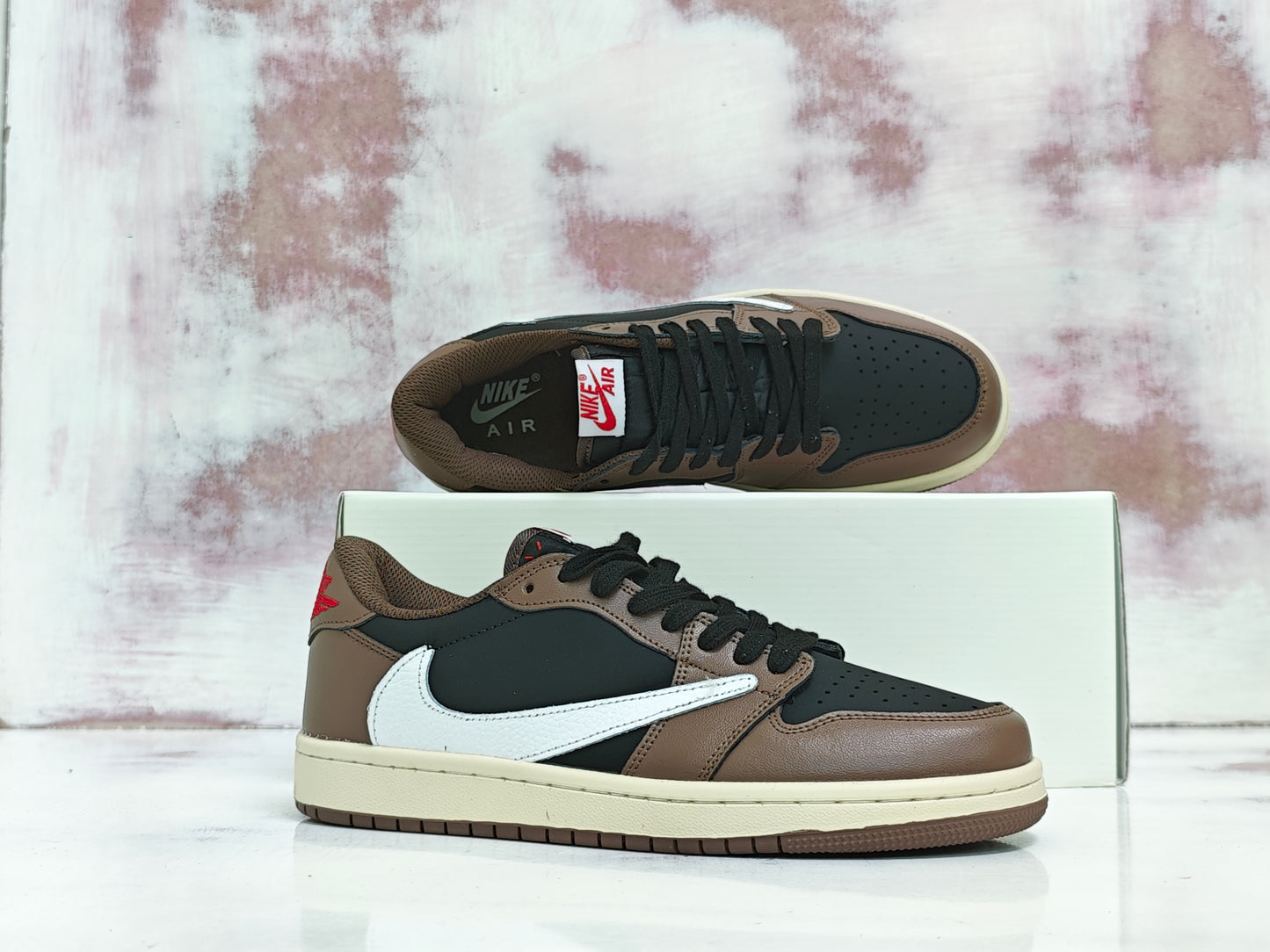 JRDN RETR0 1 TRAVIS MOKA PREMIUM LEATHER