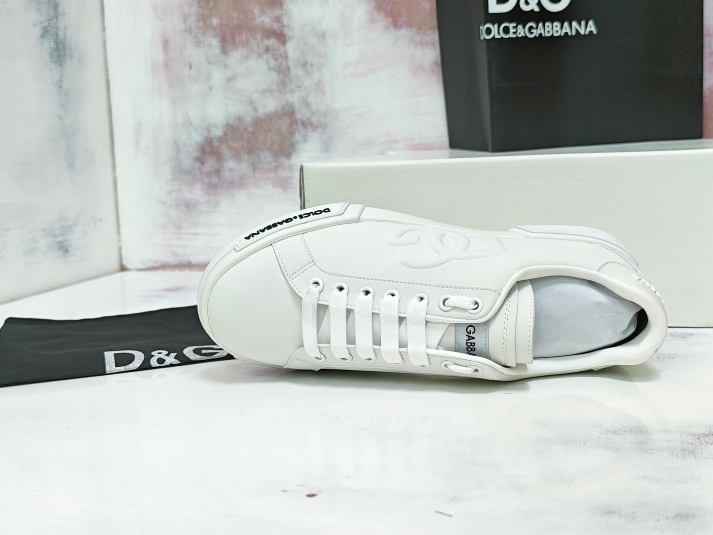 D0LCE GBANNA PORTOFINO WHITE