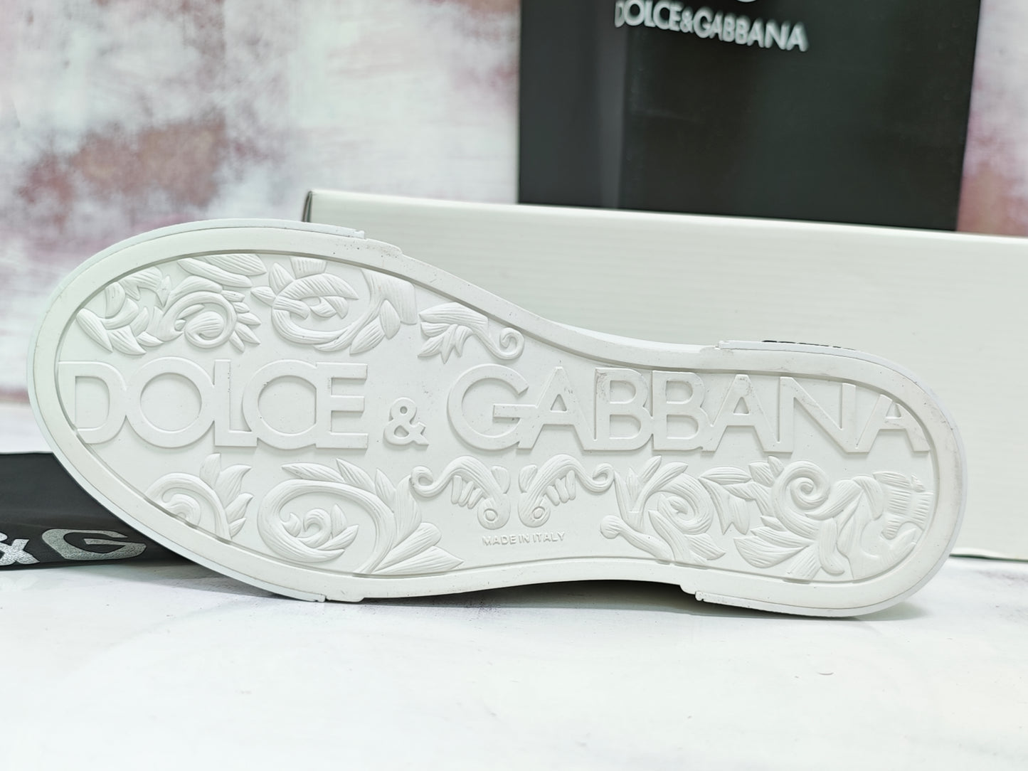 D0LCE GBANNA PORTOFINO WHITE