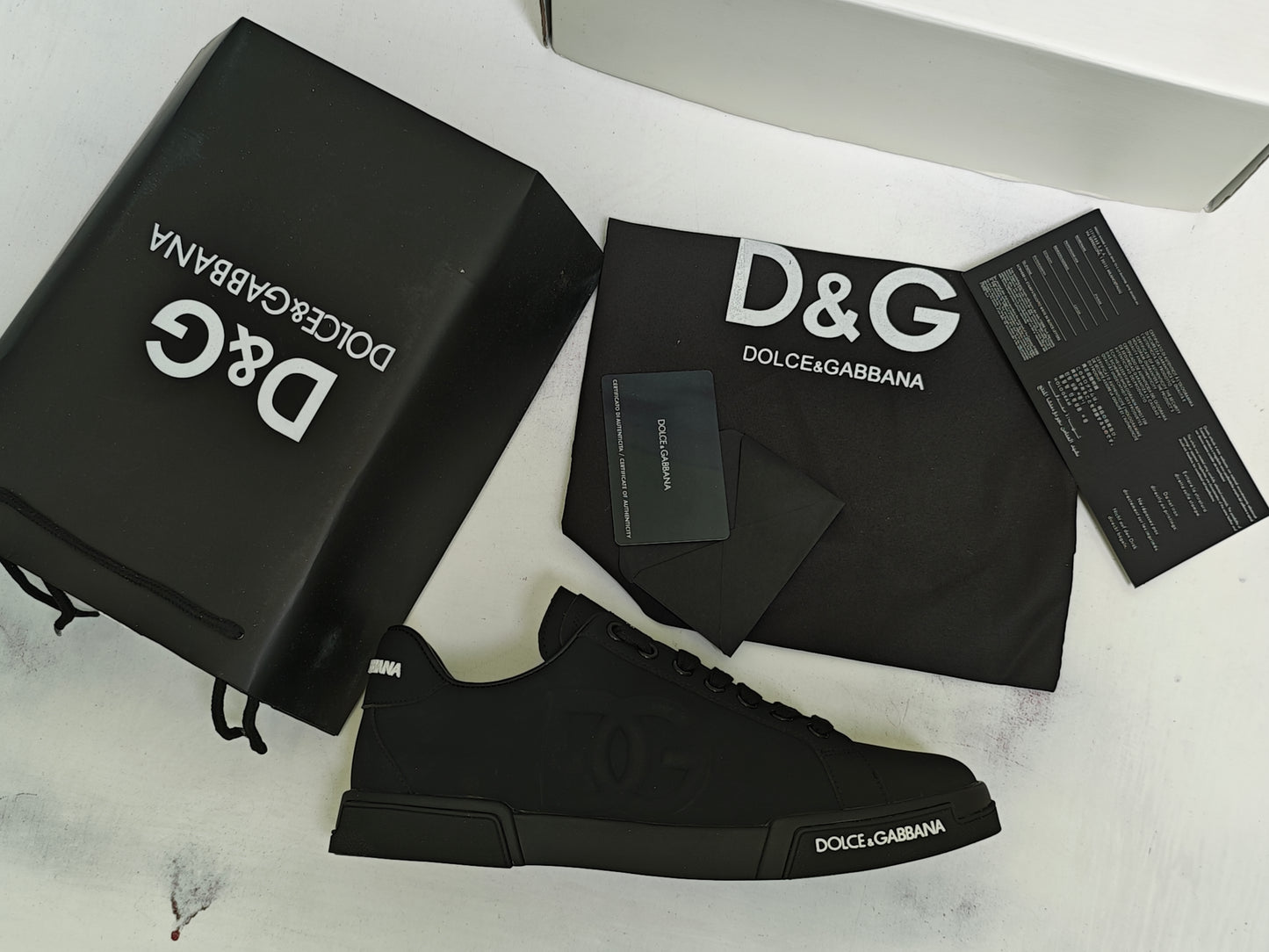 D0LCE GBANNA PORTOFINO BLACK