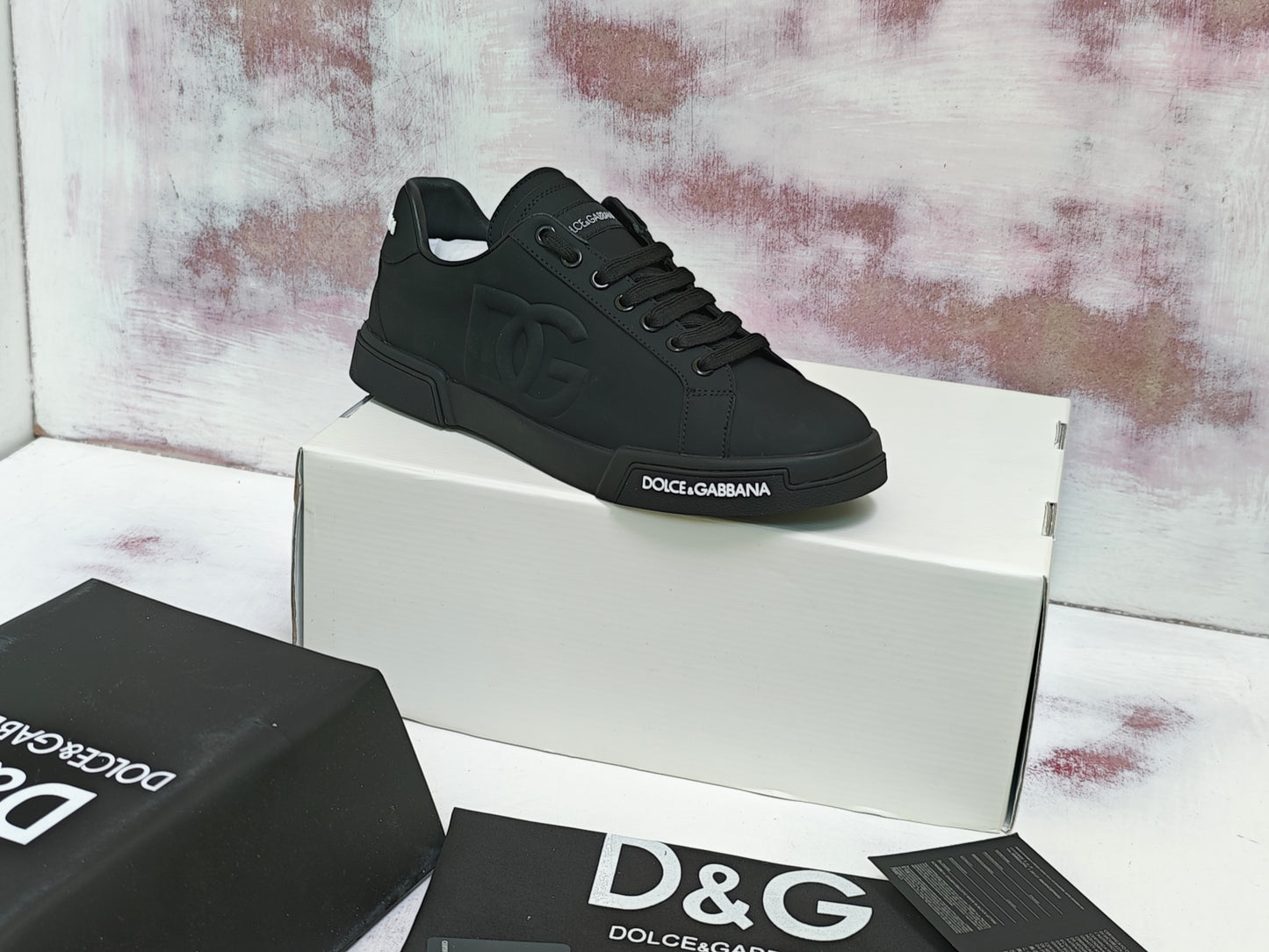 D0LCE GBANNA PORTOFINO BLACK