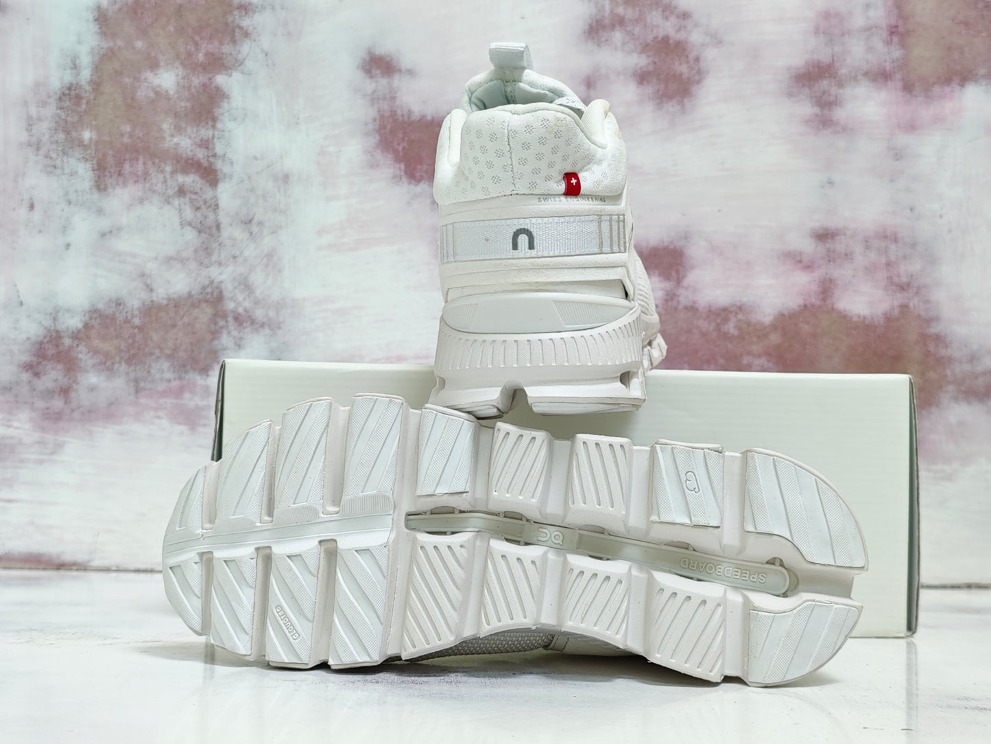 0N Cloudmonster HI EDGE WHITE