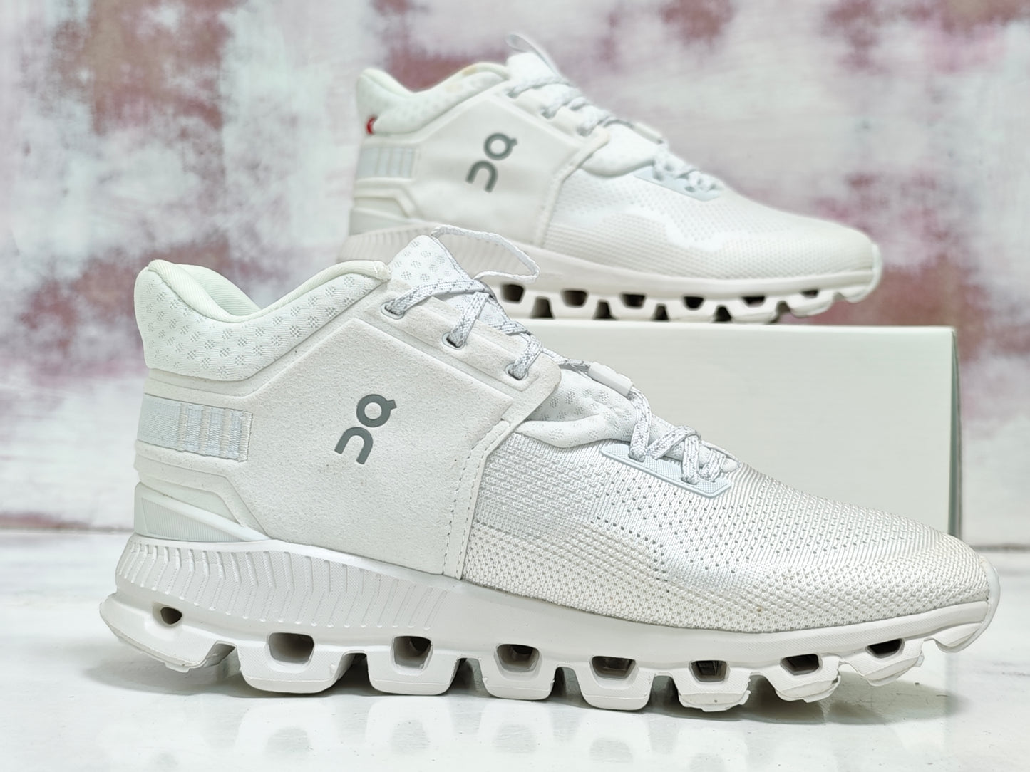 0N Cloudmonster HI EDGE WHITE