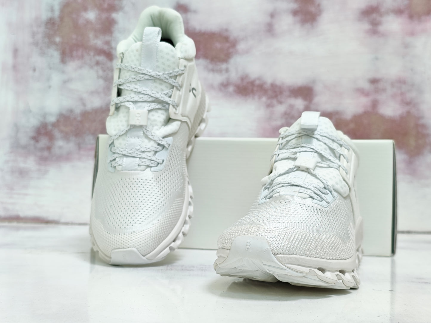 0N Cloudmonster HI EDGE WHITE