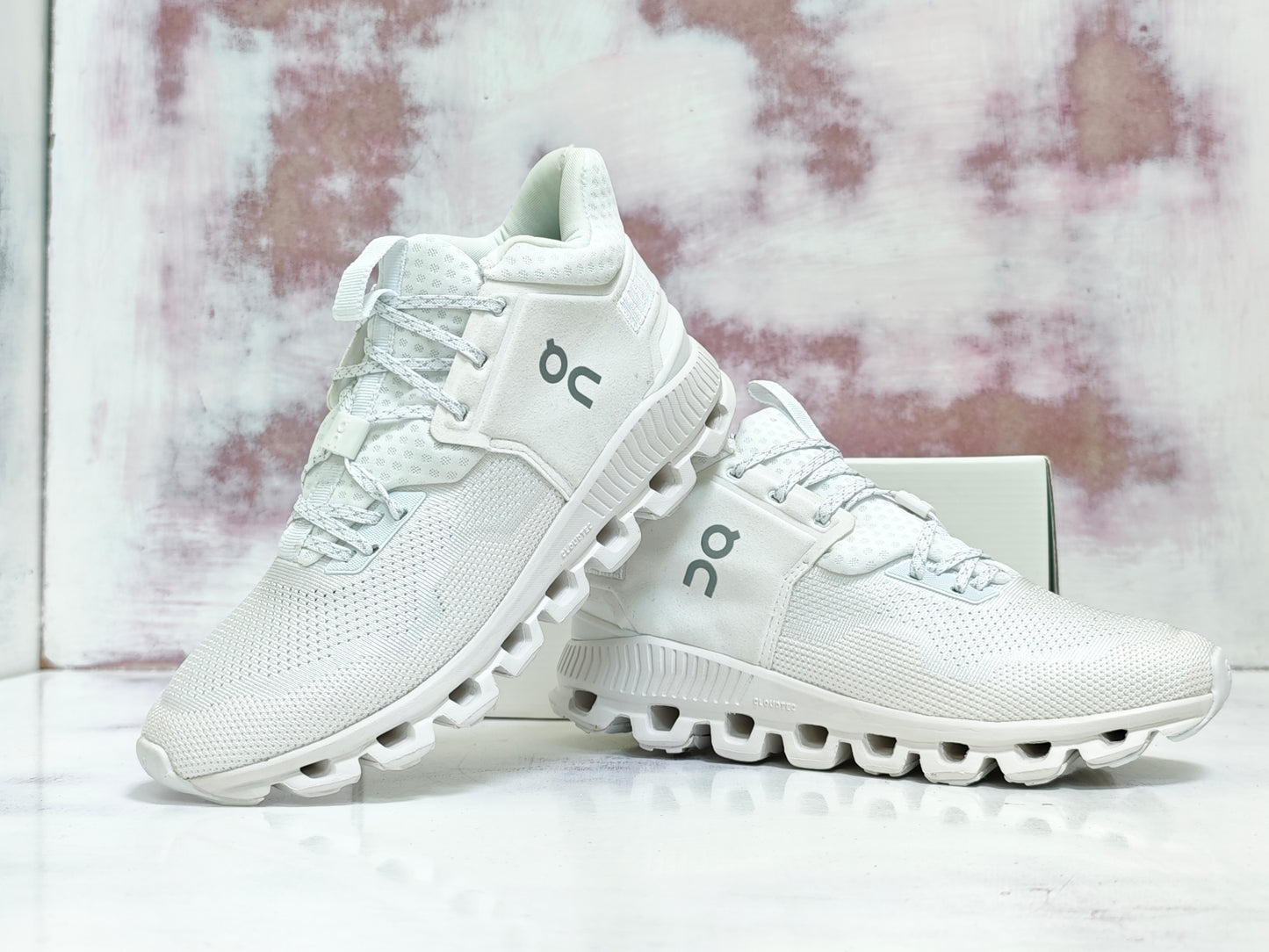 0N Cloudmonster HI EDGE WHITE