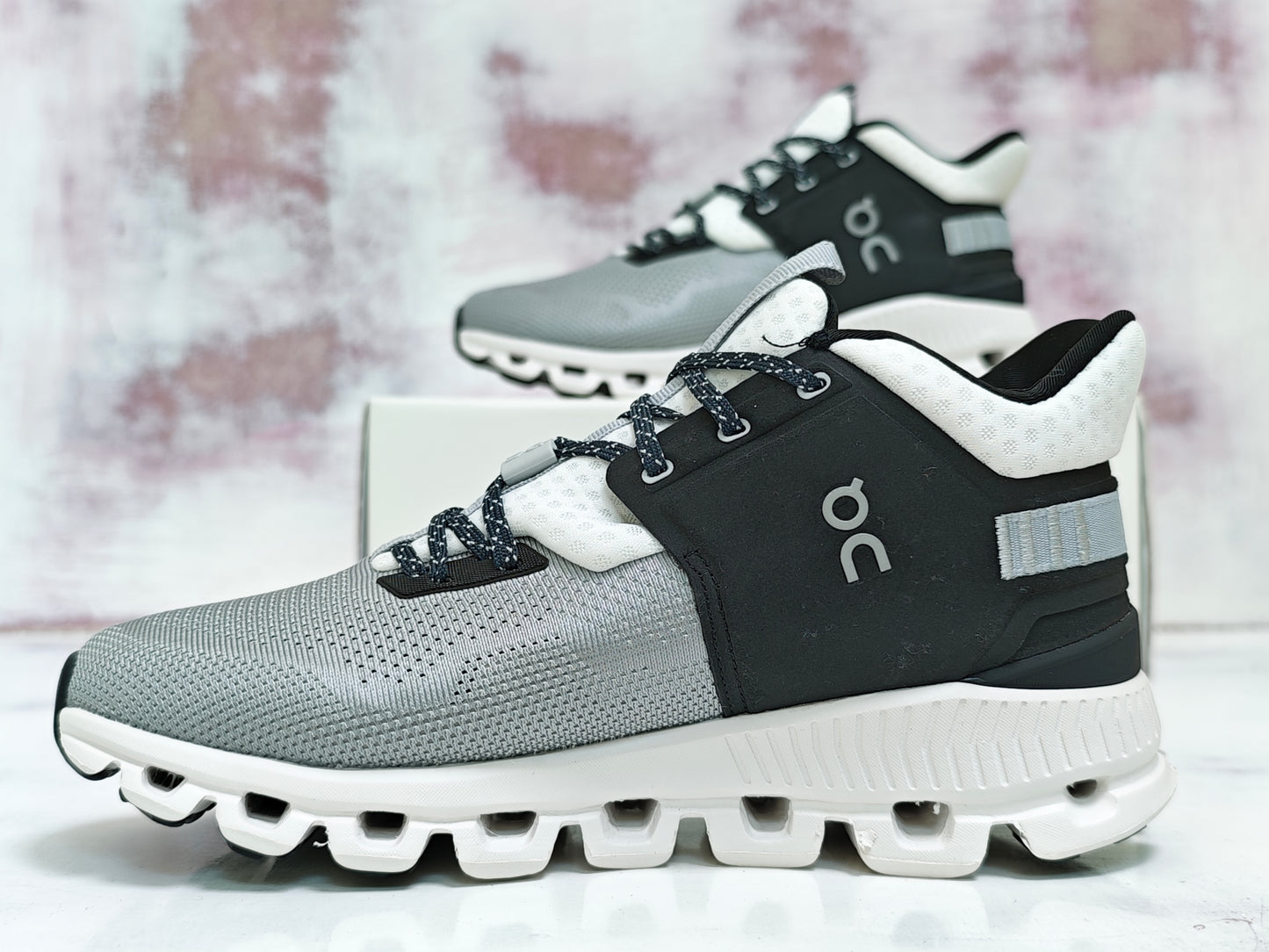 0N Cloudmonster HI EDGE GRAY BLACK