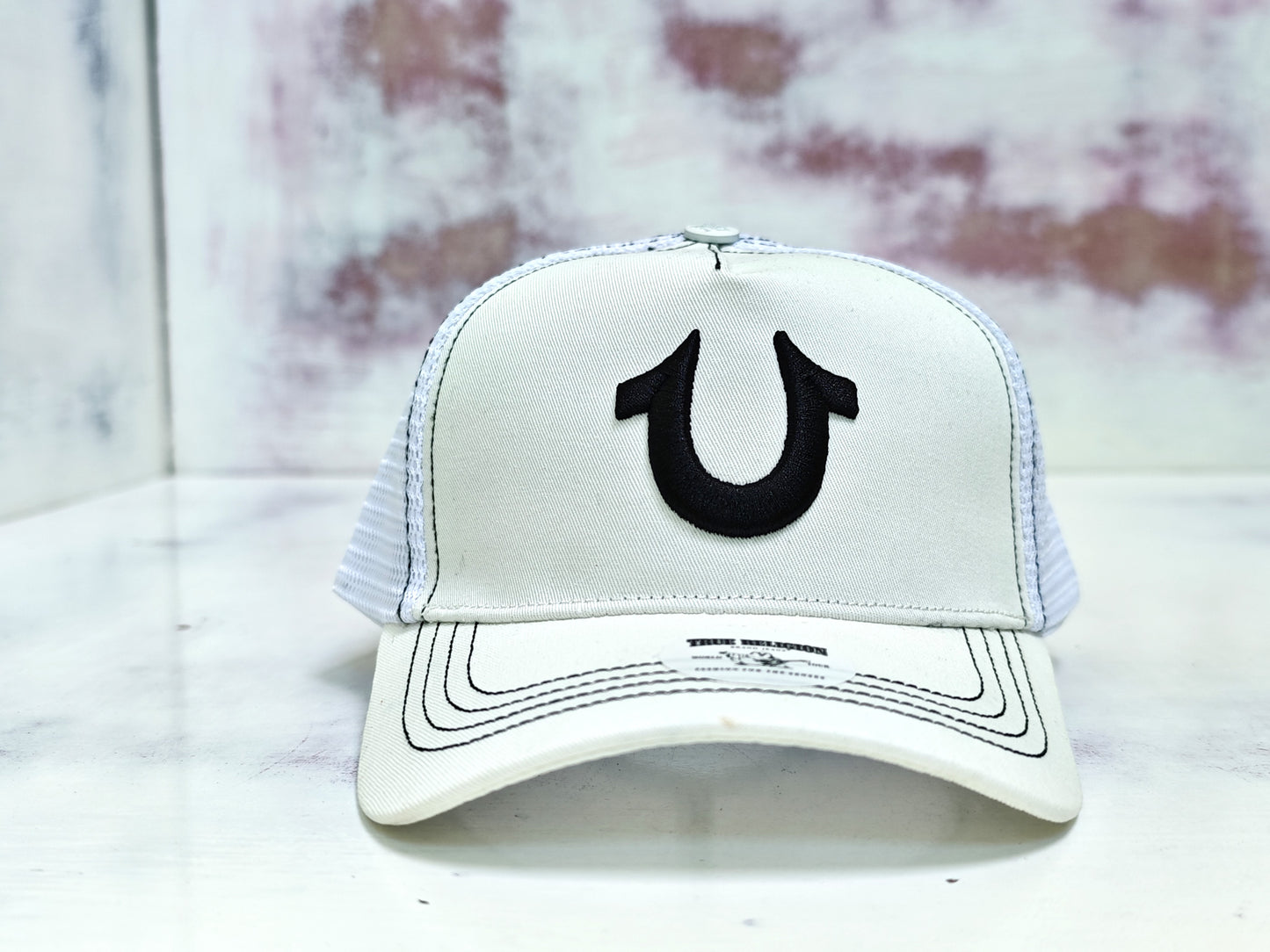 TRUCKER HAT TRUE RELIGION WHITE