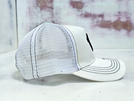 TRUCKER HAT TRUE RELIGION WHITE