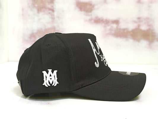 AMIRI BASEBALL CURSIVE BLACK