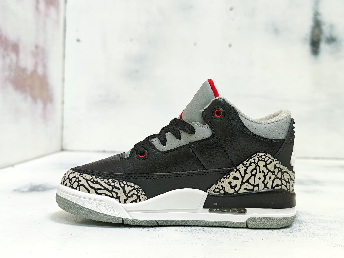 RETRO 3 R3 BLACK CEMENT