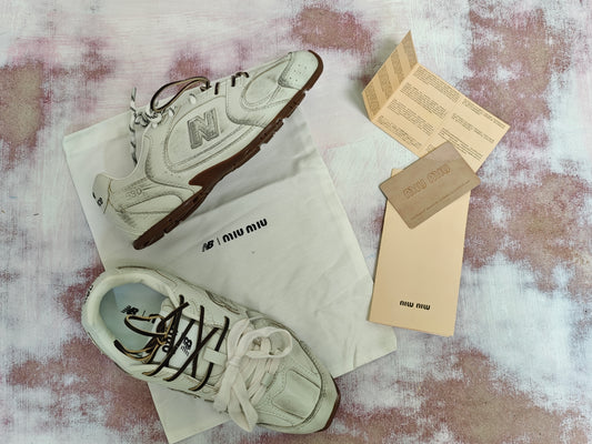 NW BALANCE MIU MIU WHITE