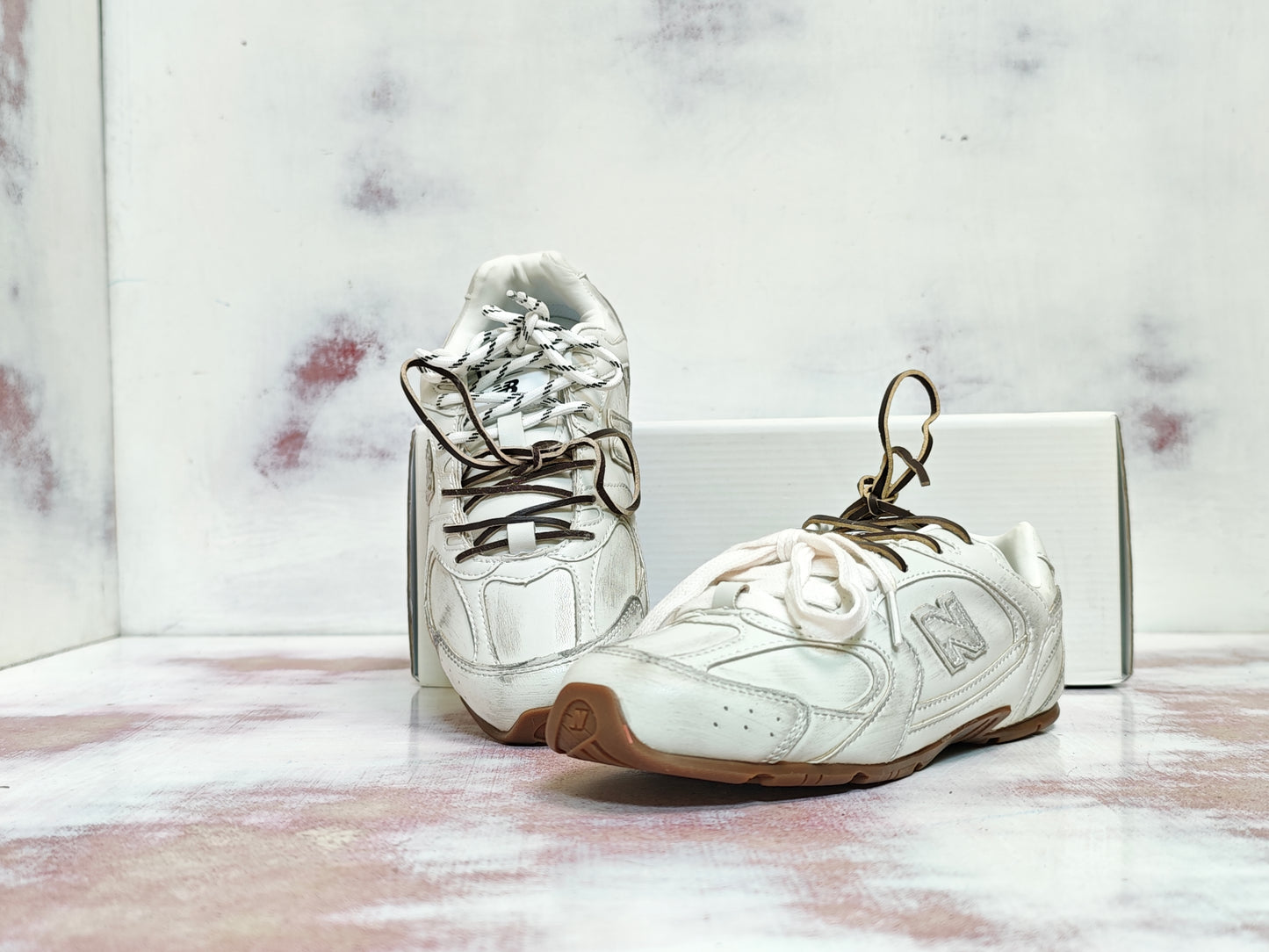 NW BALANCE MIU MIU WHITE