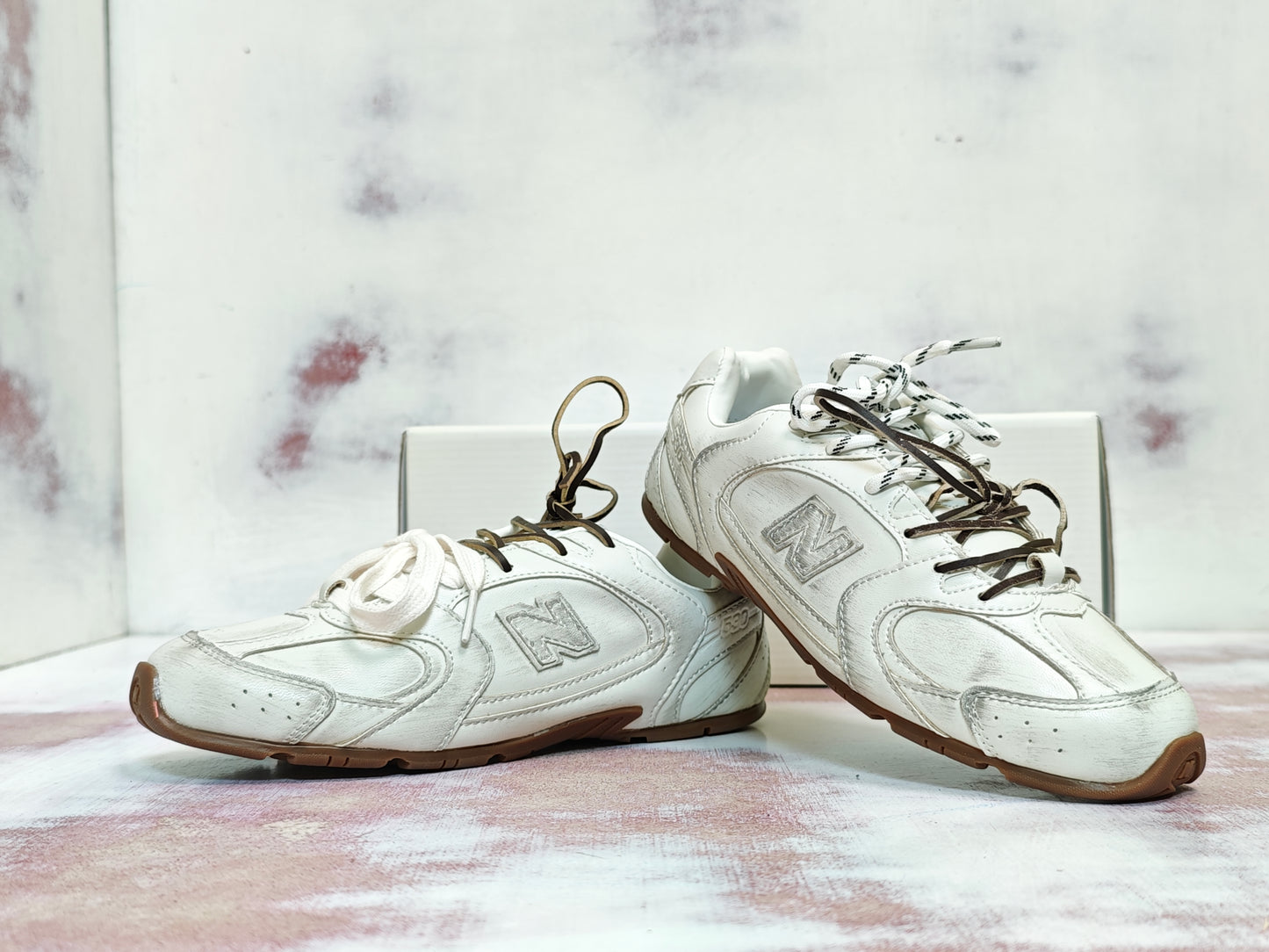 NW BALANCE MIU MIU WHITE