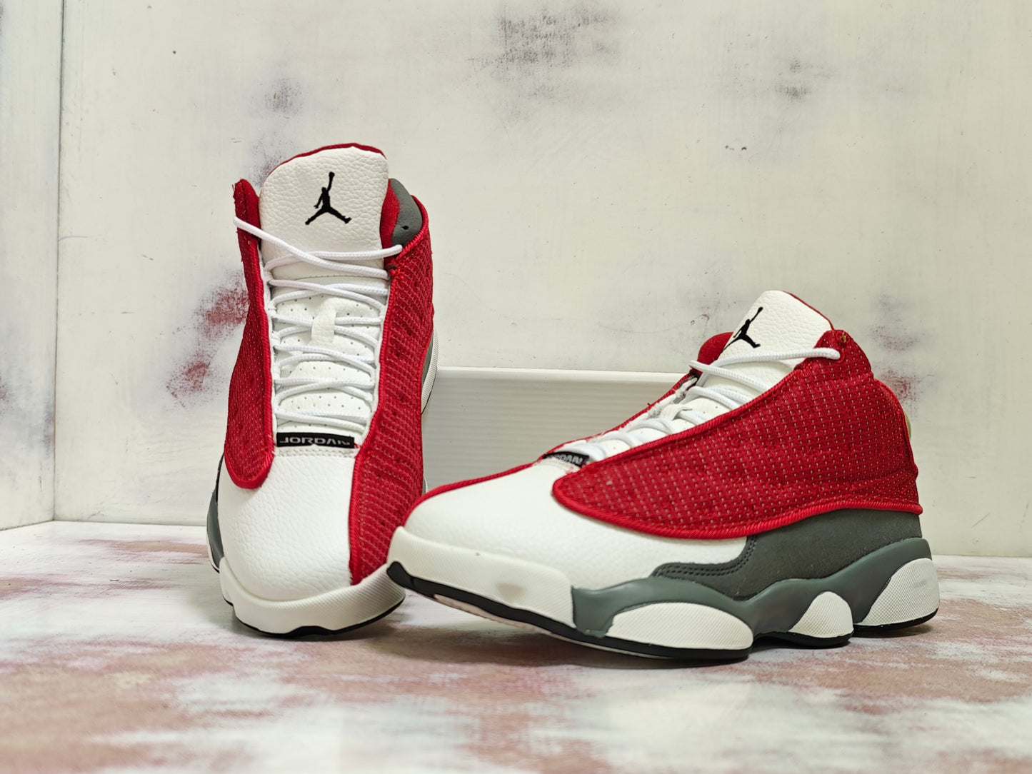 JRDN R13 RETRO 13 FLINT ROJO REFLEX