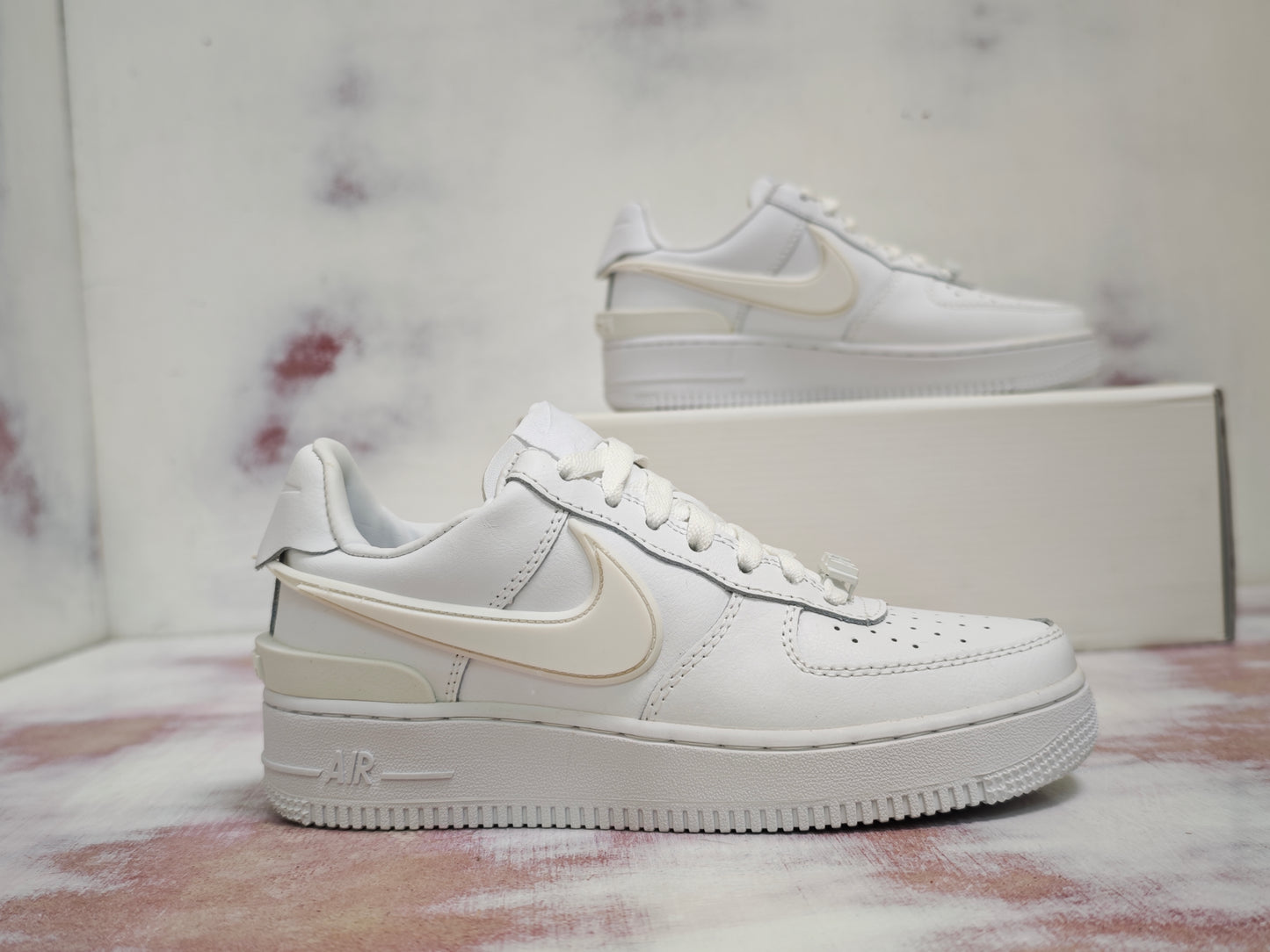 NKE FORCE ambush TRIPLE WHITE