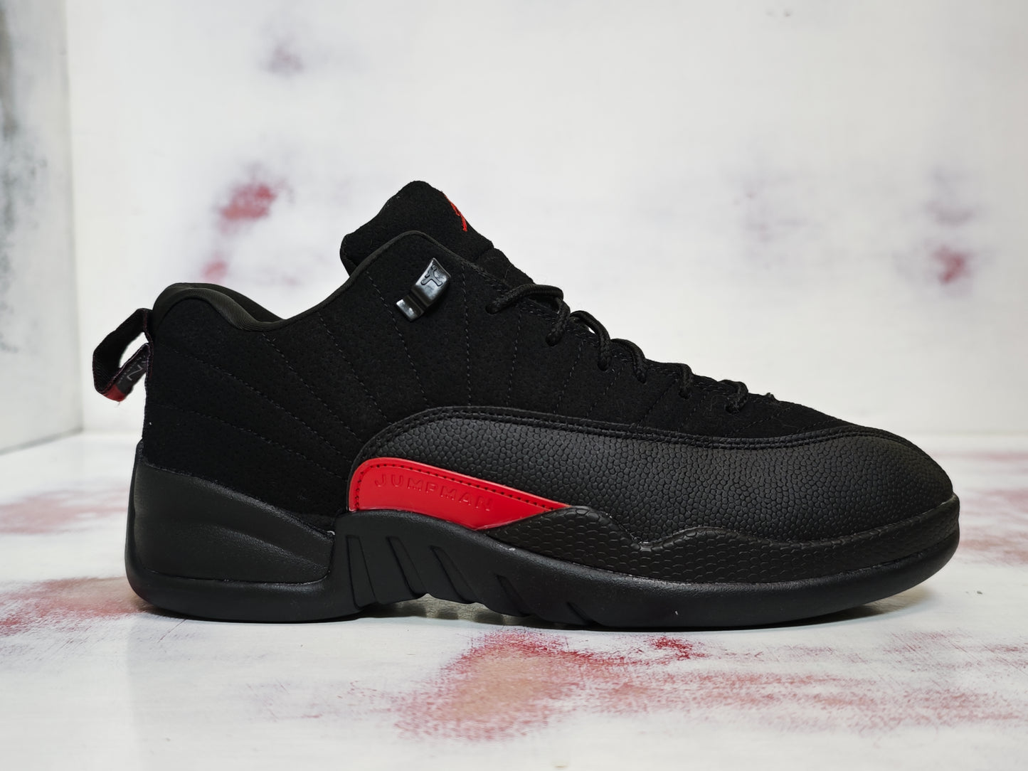 JRDN R12 RETRO 12 BLACK ORANGE