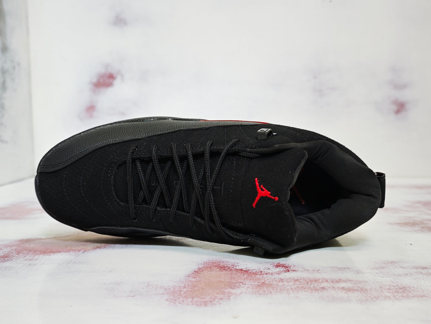 JRDN R12 RETRO 12 BLACK ORANGE