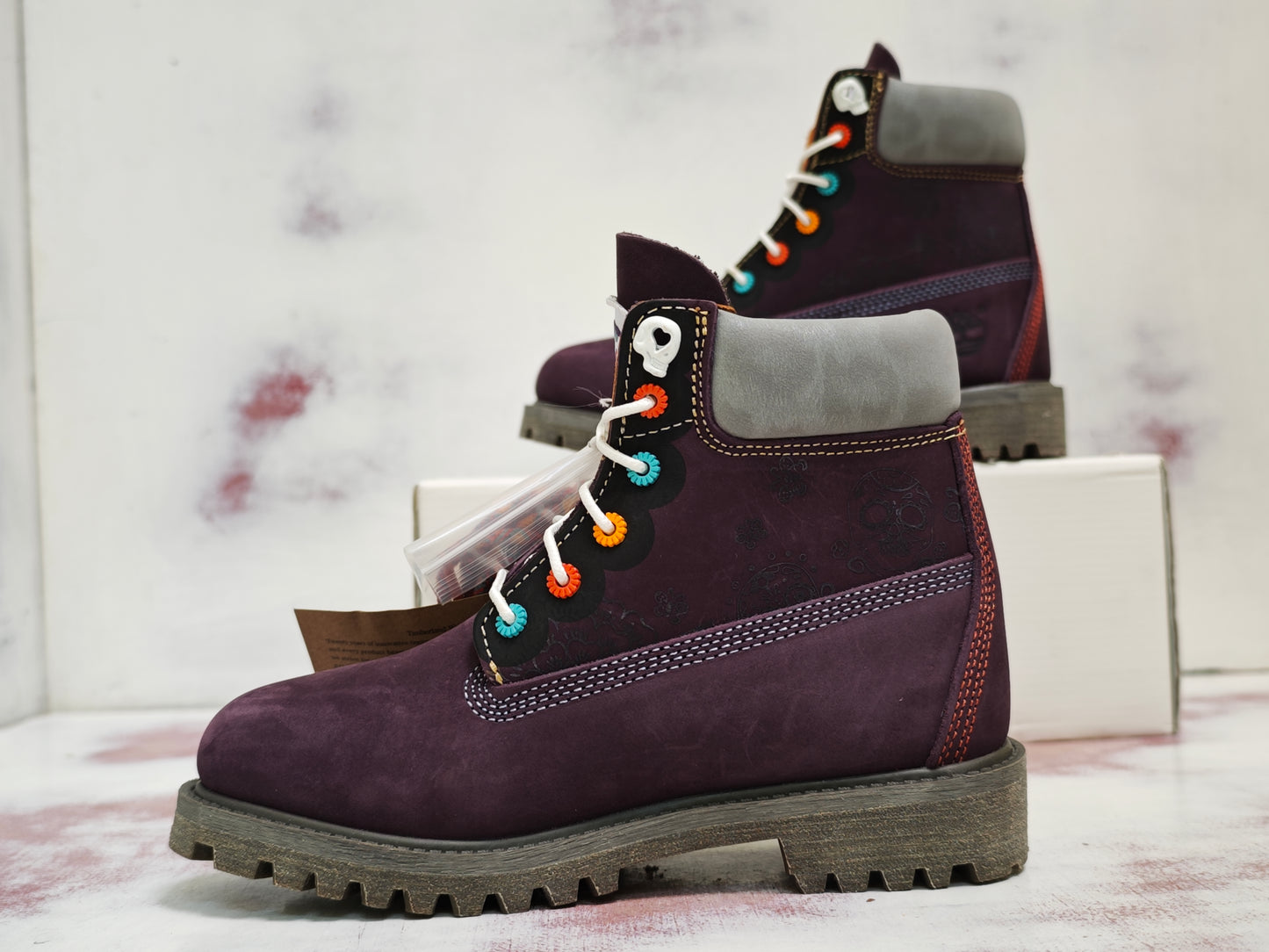 TMBRLND BOTA TIMB DIA DE MUERTOS 6 INCH