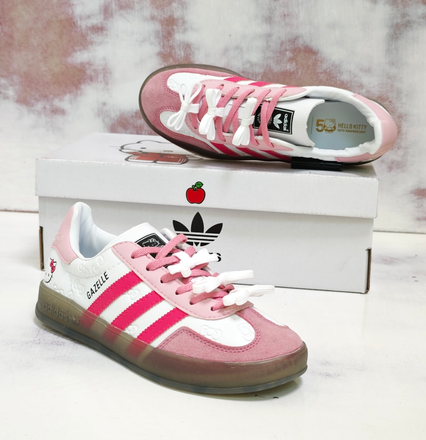 ADDS SAMBA KITTY 50 ANNIVERSARY PINK