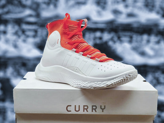 UNDR ARMR CURRY 4 FLOTRO WHITE RED