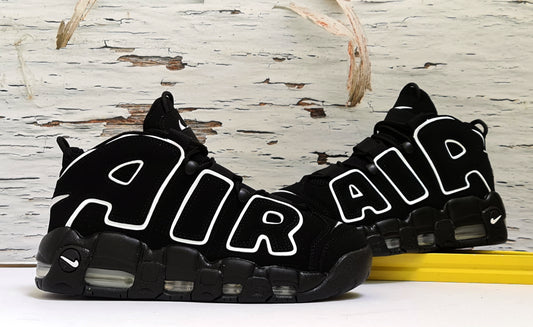 NKE AIR UPTEMPO PIPEN BLACK & WHITE