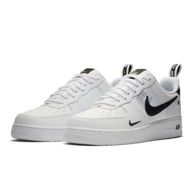 NKE AIR FORCE ONE LV8 UTILITY WHITE-BLACK – tetetenis